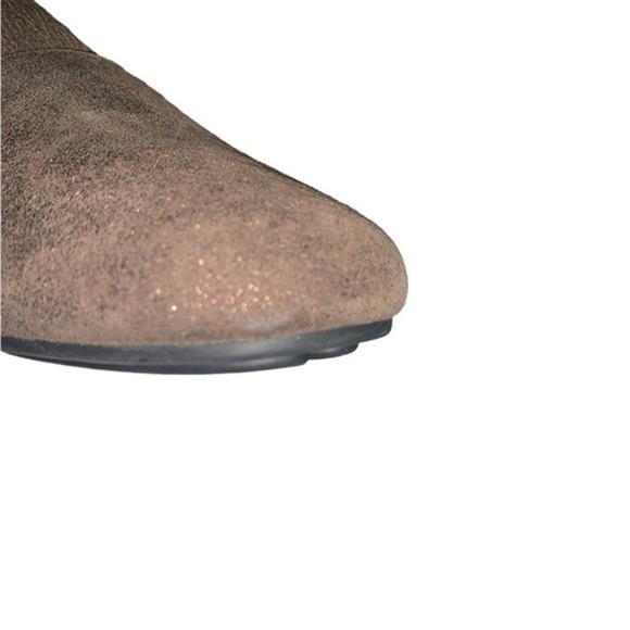 Gentle Souls Kenneth Cole Loafer Eugene Ruffle Leather Flat Bronze Metallic Sz 9 - Picture 5 of 7